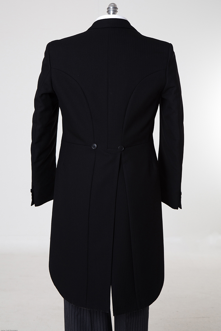 Suit Hire - Classic Black Tails - Corcoran's Menswear