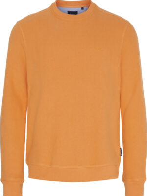 Sea Ranch Winston Crew Neck Sweater-  Bright Orange