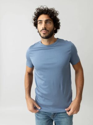 Mos Mosh Perry O-SS T-Shirt- Bering Sea