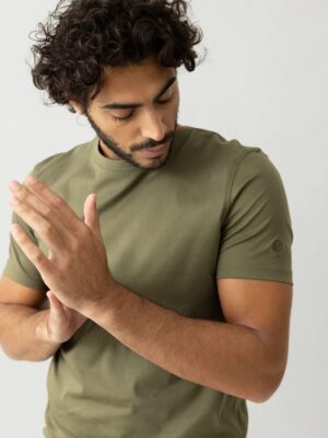 Mos Mosh Perry O-SS T-Shirt-Army