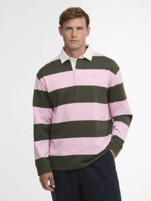 Barbour Broome Rugby Shirt-Pink
