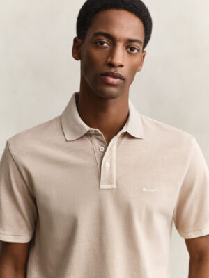 Gant Sunfaded SS Polo - Oat Beige