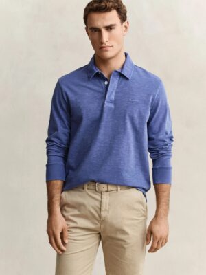 Gant Washed Slub Heavy Rugger-Vintage Blue