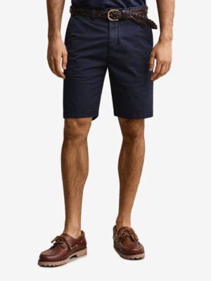 Gant Slim Sports Chino Shorts - Evening Blue